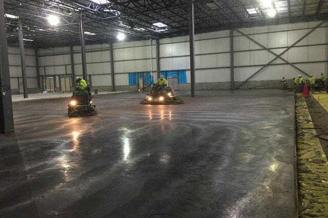 floor polishing by machine